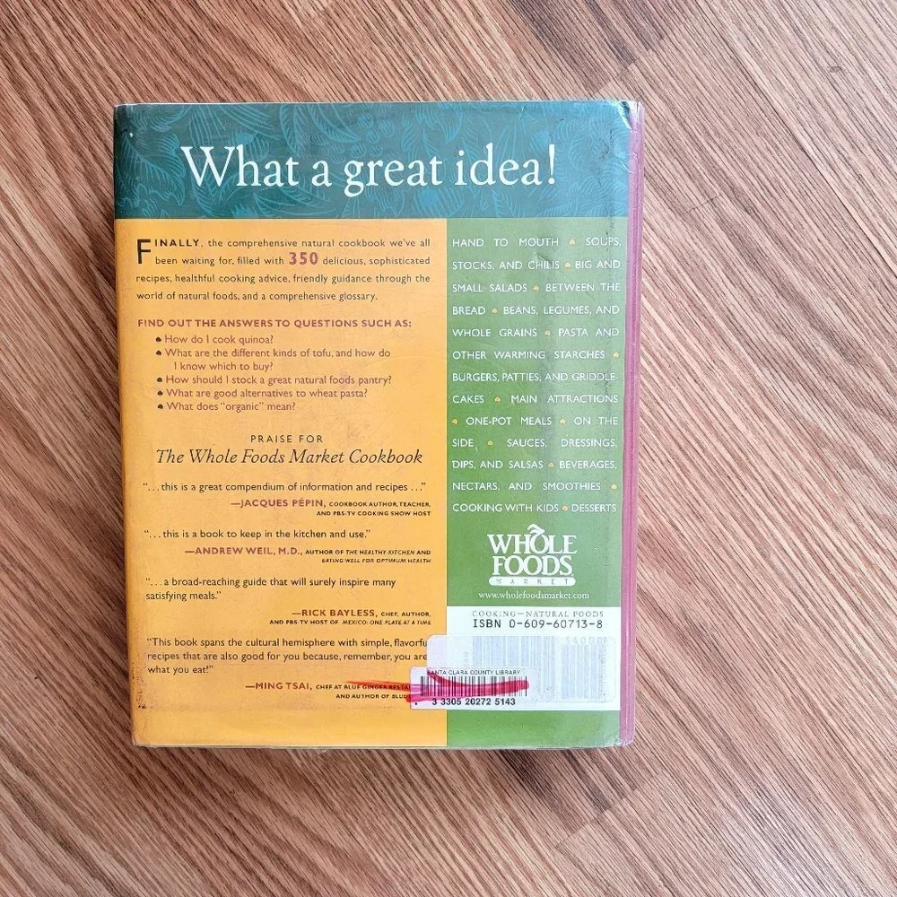The Whole Foods Market‎ Cookbook - From 2002